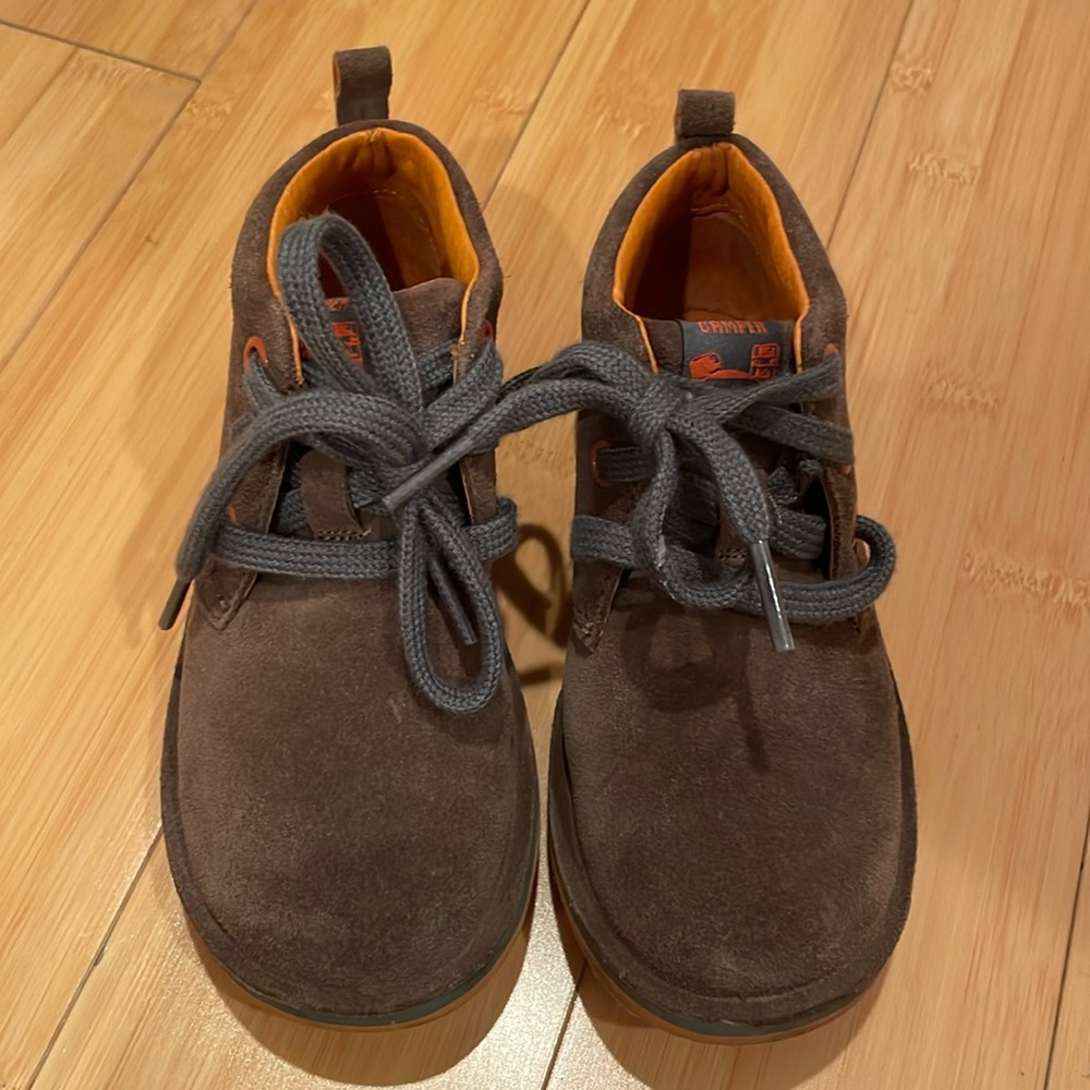 VERY Lightly Worn | Camper Beetle Suede Desert Kids Boots | EU Sz 28/ US Sz 10